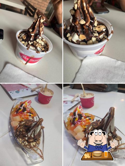 Food at Boomerang icecream
