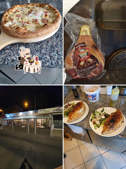 Nourriture à Fleur de Mozza - Pizzeria Menton