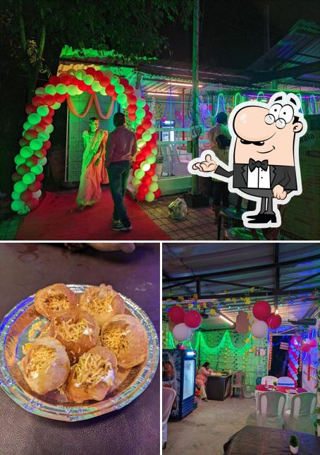 Take a look at the image displaying interior and food at FuchkaWALA