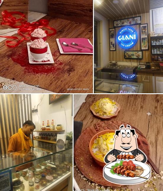 Food at Giani Ice cream mathura