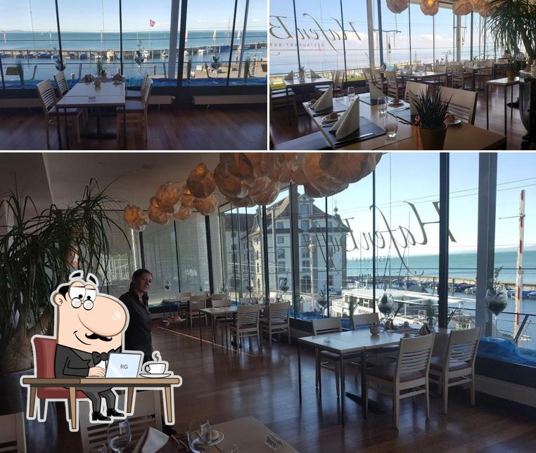 Dai un'occhiata agli interni di Restaurant Hafen Buffet by Poggio's Kitchen