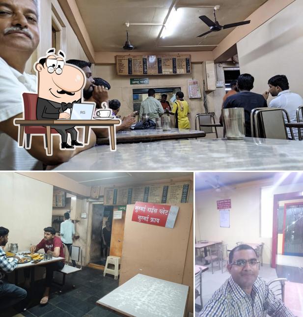 The interior of Hotel Deepak Deluxe