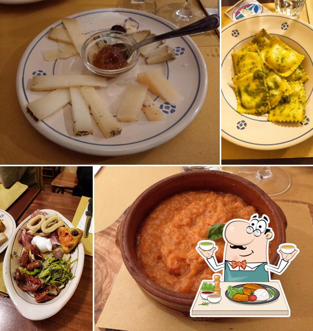 Platti al La Cantina di Tipì