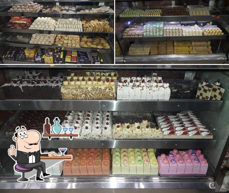 The interior of Lakshmi Venkayeshwara Sweets Bekary