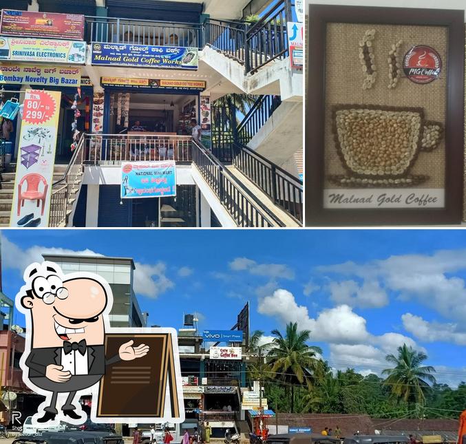 Malnad Gold Coffee Works is distinguished by exterior and food