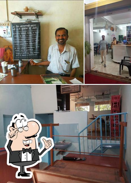 The interior of Mangalore Hotel