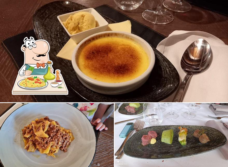 Creme brulee al Osteria Magona