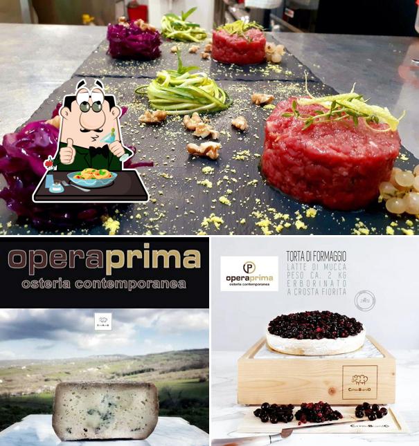 Cibo al Osteria Operaprima