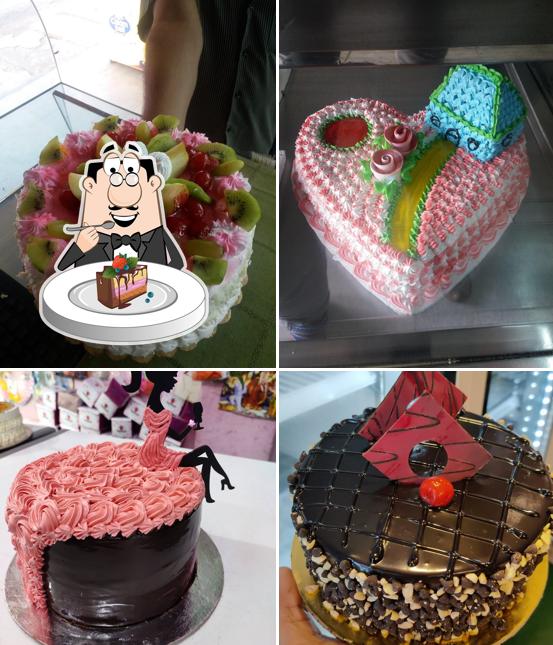 Chocolate cake at Ravi Bakers