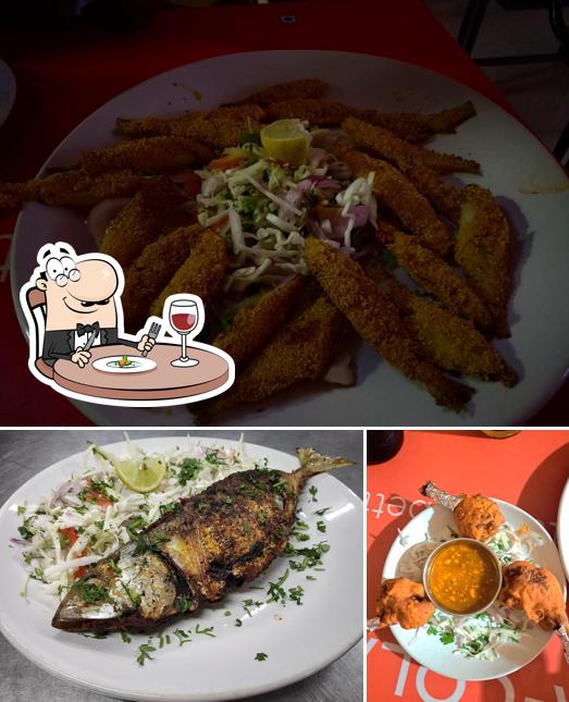 Food at VIRAJ FAMILY BAR $ RESTAURANT