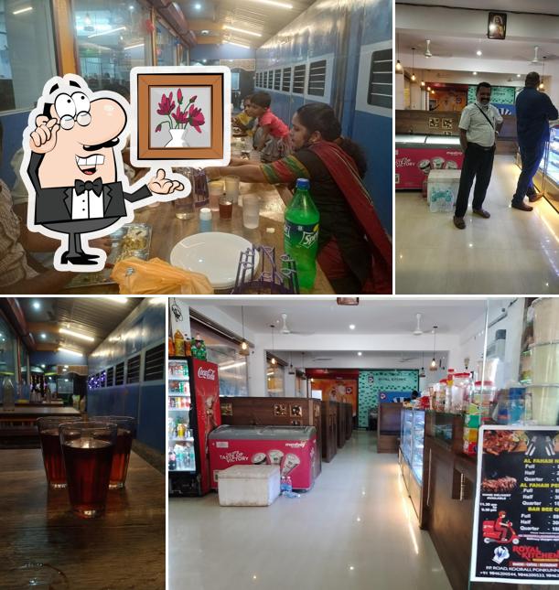 The interior of Royal Kitchen- Bakers, Caters and Restaurant