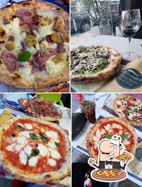 Ordina tra le molte varianti di pizza