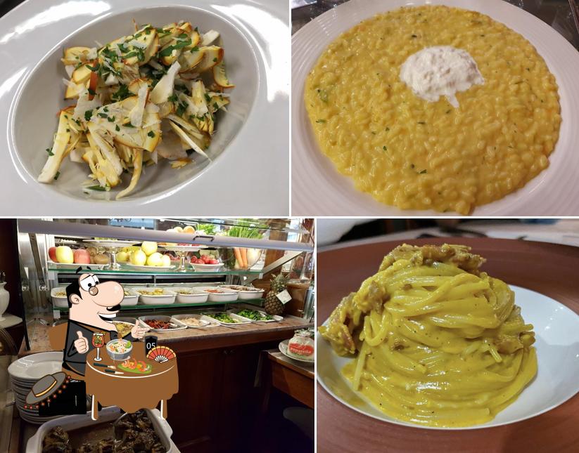 Cibo al Trattoria de la Trebia Milano
