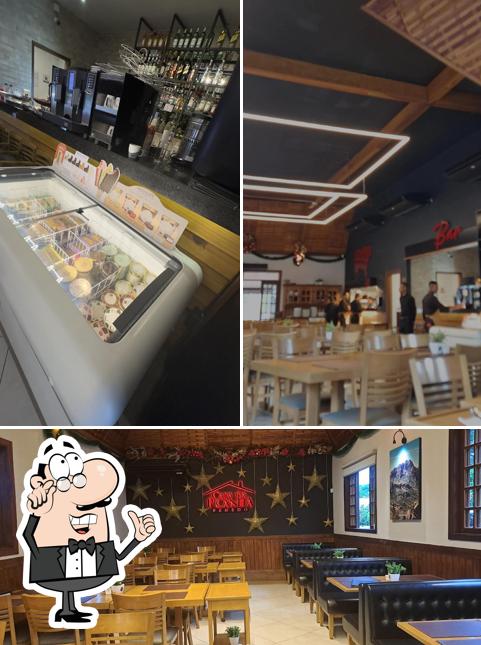 O interior do Casa da Picanha Penedo (unidade 2)