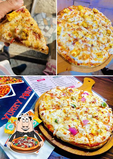 Order various kinds of pizza
