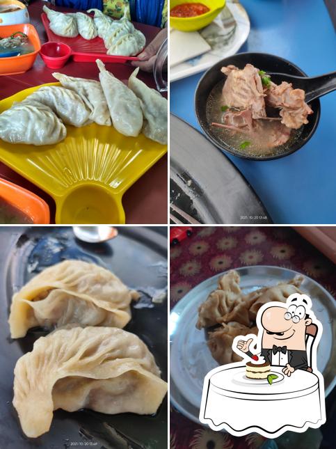 Order one of the sweet dishes