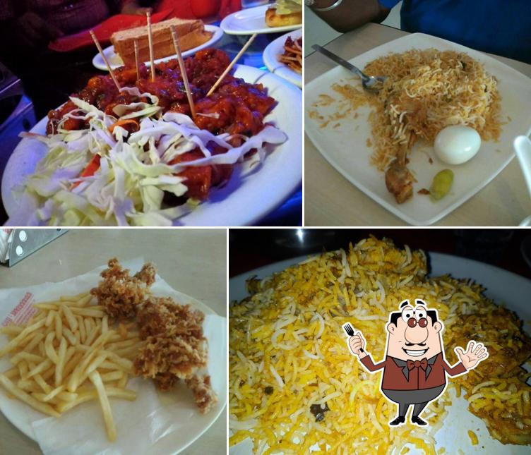 Food at Red Cherry Bakers & Restaurant