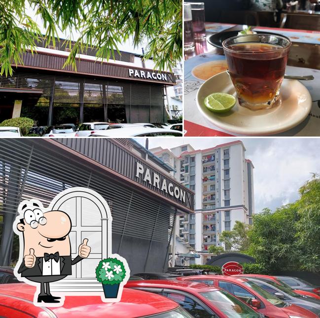 You can get some fresh air at the outside area of Paragon Restaurant