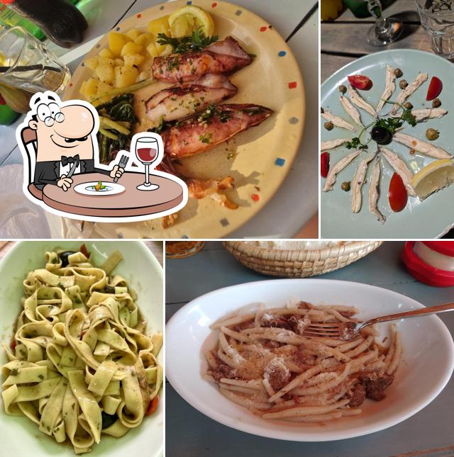 Cibo al Agroturizam Mofardin