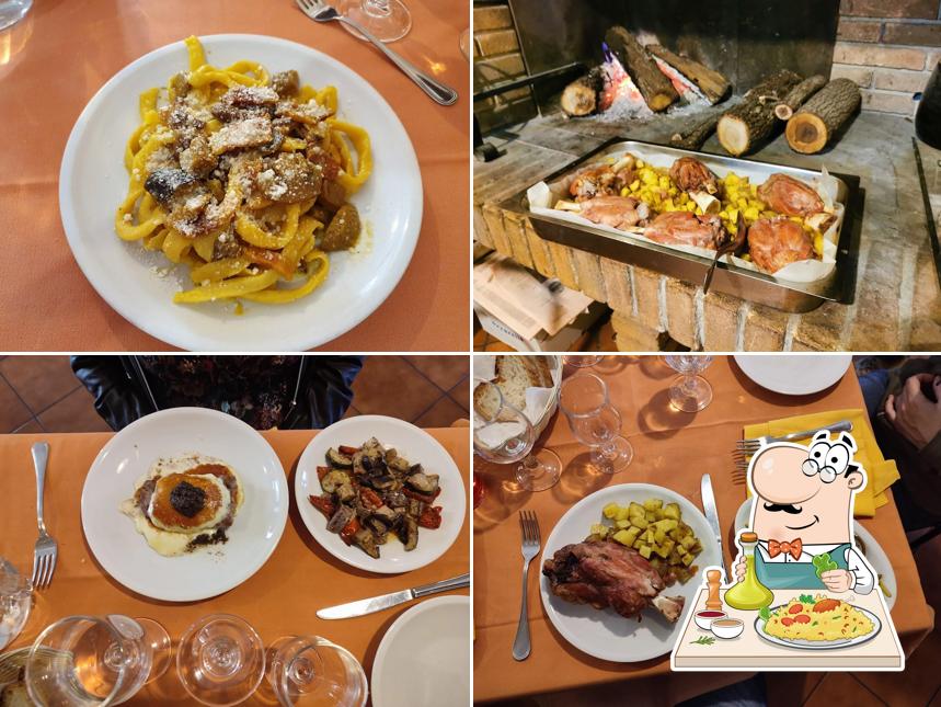 Cibo al Ristorante La Fiaccola