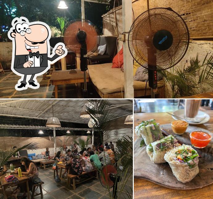 The interior of Bibhitaki Vegan & Vegetarian Cafe