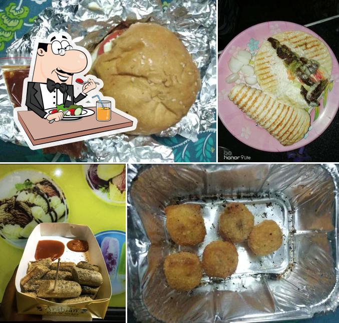 Food at Arabian Grill n Wraps