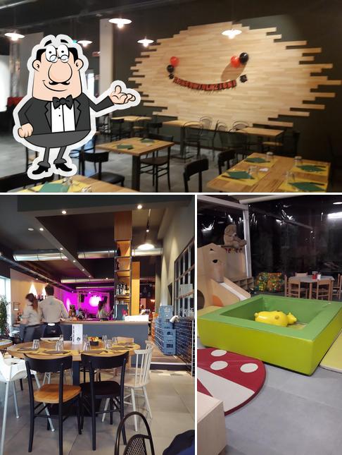 Dai un'occhiata agli interni di Beat Restaurant