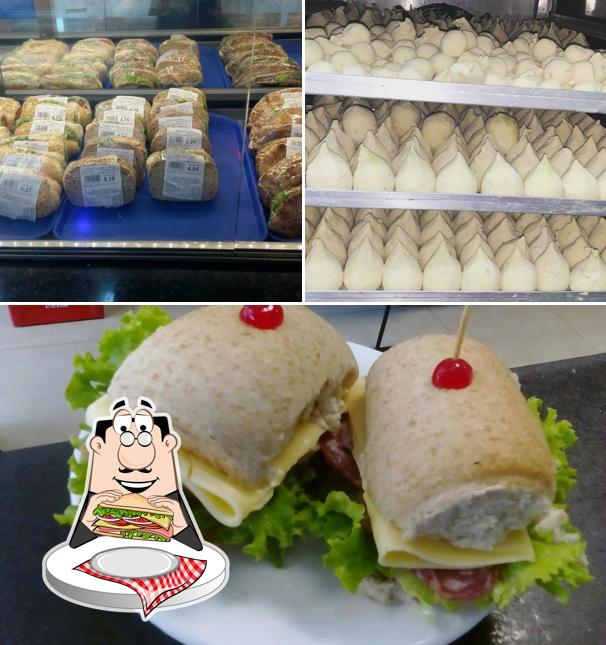 Clube sanduíches em Padaria e Lanchonete Princesa da Ilha