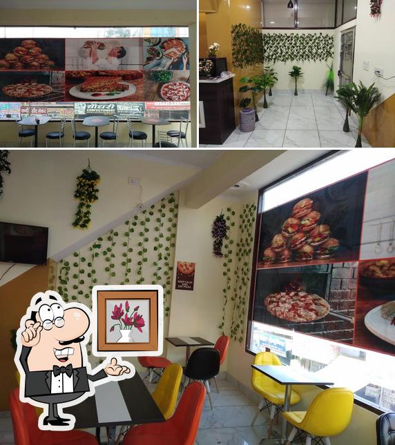 The interior of The food window