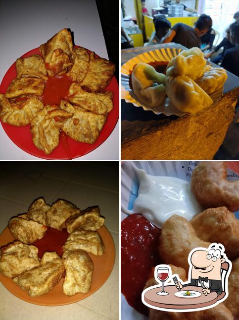 Food at Darjeeling Momos