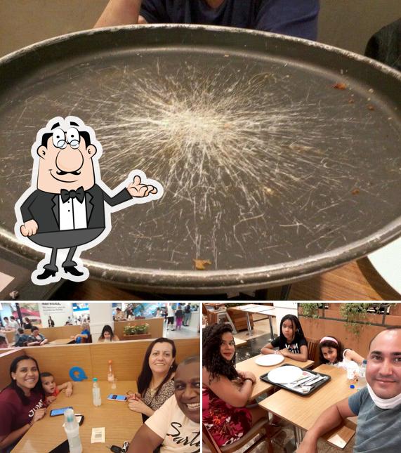 Veja imagens do interior do Pizza Hut