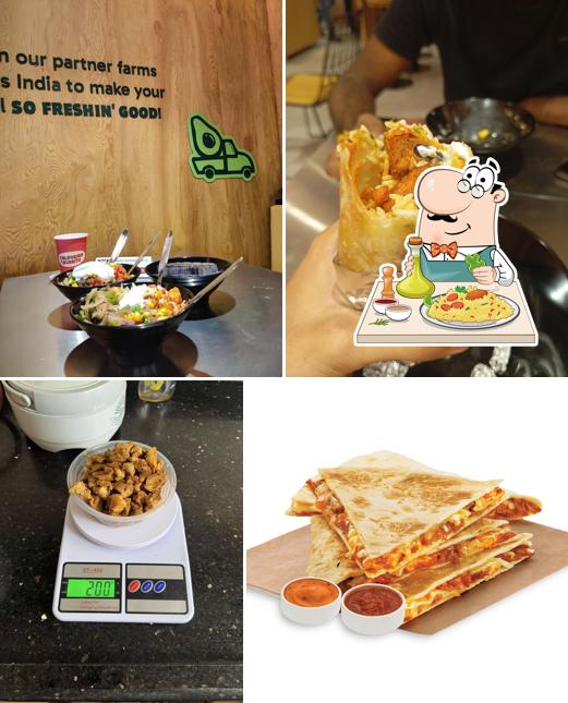 Food at California Burrito Mexican Kitchen @ Perambur