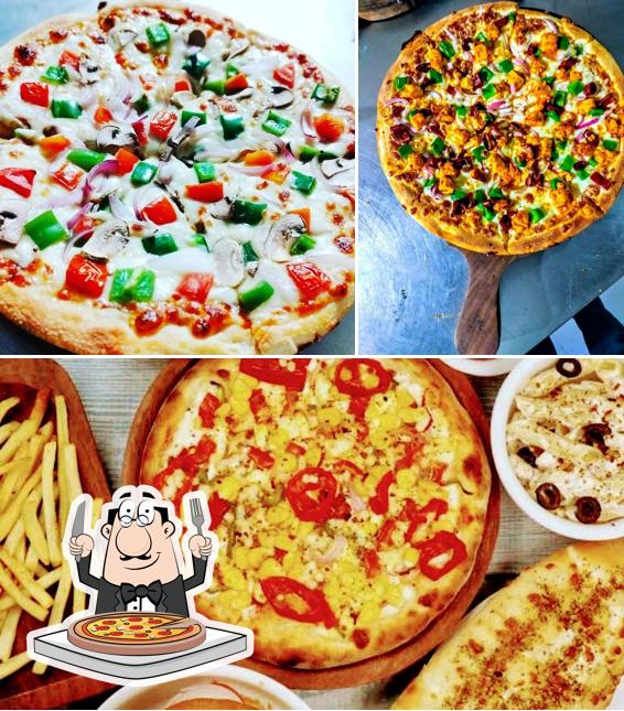 Try out pizza at Caribbean pizza Karnal