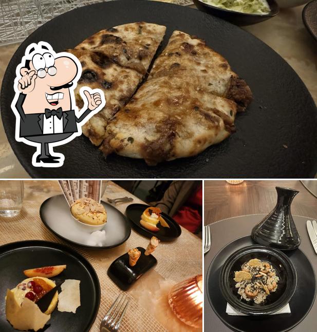 The photo of Indian Accent Mumbai’s interior and food