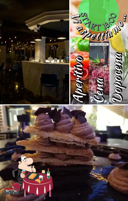 Marmo lounge propone un'ampia selezione di dessert