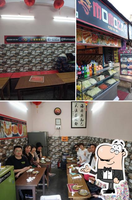 The interior of Momoza Cafe