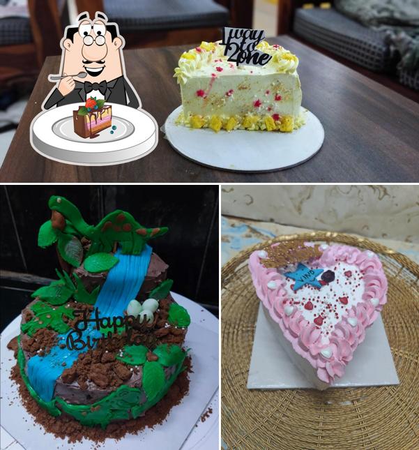 Chocolate cake at Reva bakes