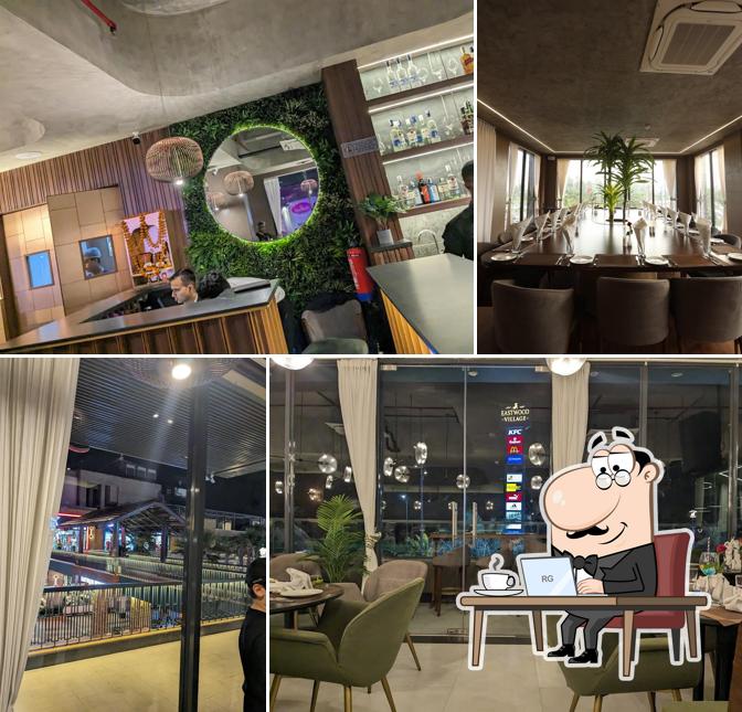 The interior of Swagath - Restro Bar at Eastwood Village