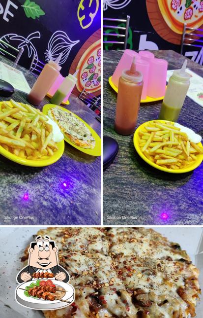 Food at Trending Pizza