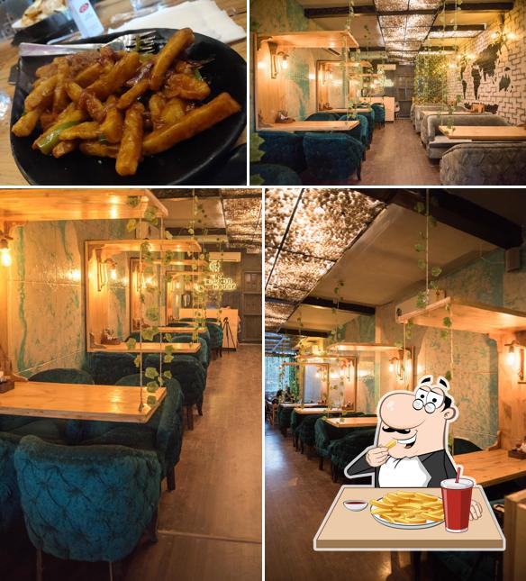 Taste French-fried potatoes at The Bowton House Cafe