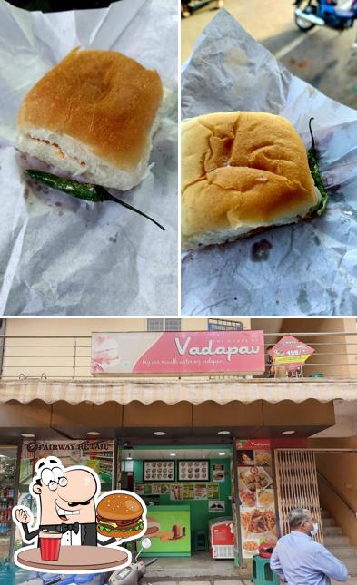 Treat yourself to a burger at house of vada pav