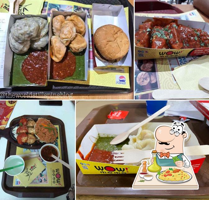 Food at Wow! Momo