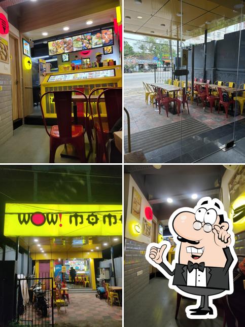 The interior of Wow! Momo