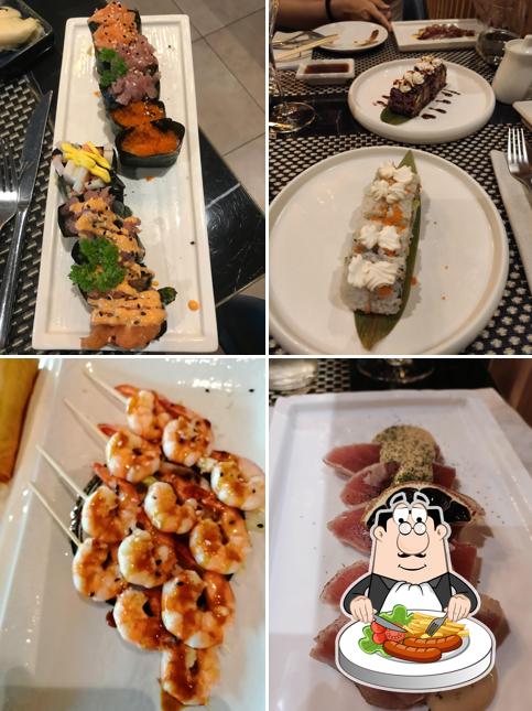 Platti al J-HOME SUSHI EXPERIENCE
