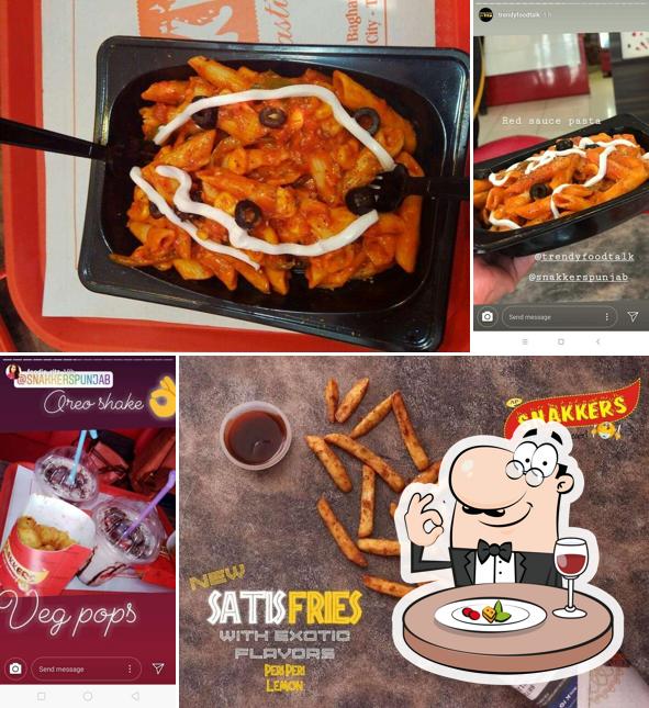 Food at Snakkers