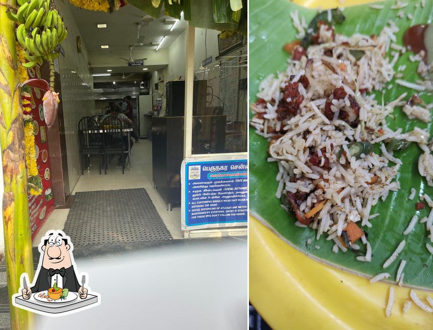 Meals at Arya Bhavan