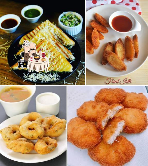 Food at Anisha's Cafe - Best Food In Vikhe Patil Medical College Campus