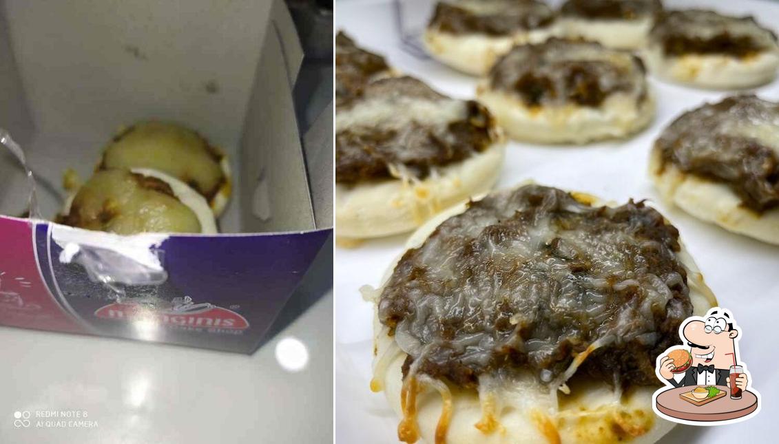 Get a burger at Monginis Cake Shop