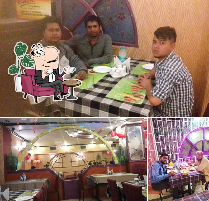 Eden Restaurant is distinguished by interior and dining table