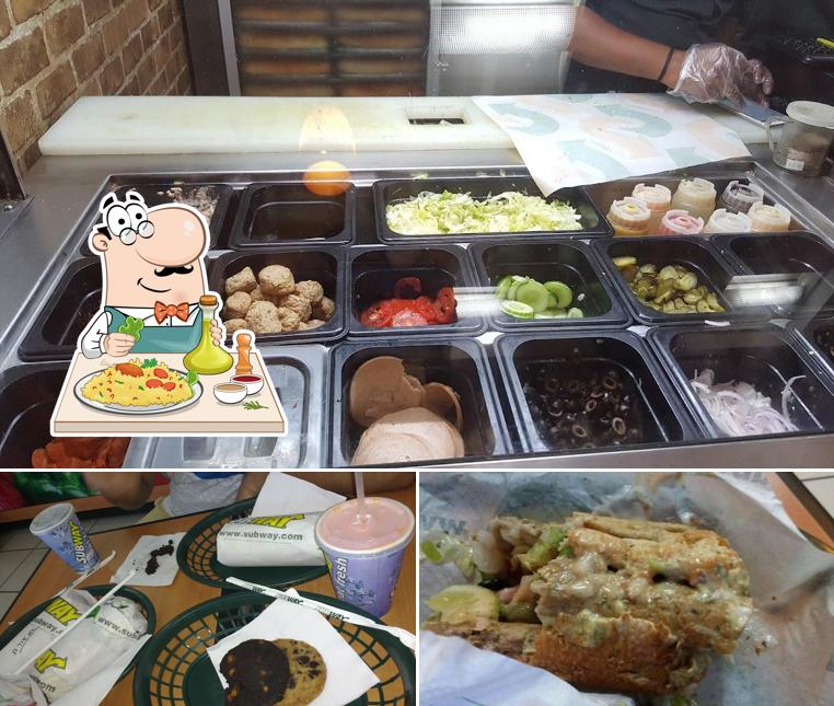 Food at Subway East Centre Mall